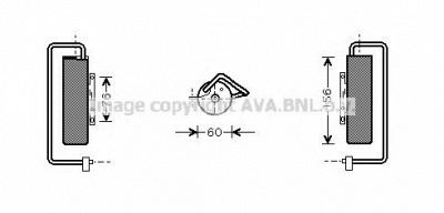 AVA QUALITY COOLING old335 -  Осушитель, кондиционер